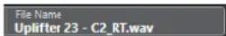 STEINBERG Cubase Artist 13 - Nom du fichier - 1