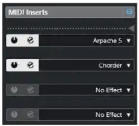 STEINBERG Cubase Artist 13 - Inserts MIDI - 1