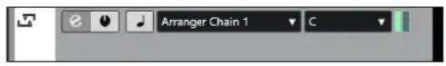 STEINBERG Cubase Artist 13 - Commandes de la piste Arrangeur - 1