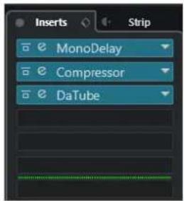 STEINBERG Cubase Artist 13 - Effets d'insert - 2