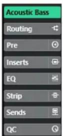 STEINBERG Cubase Artist 13 - Sections des voies - 1