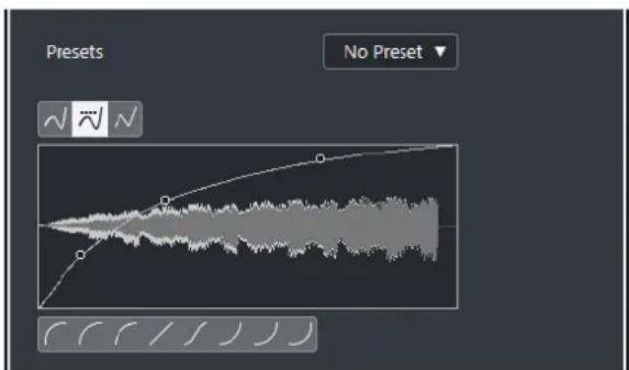 STEINBERG Cubase Artist 13 - Fondu d'entrée/Fondu de sortie - 1