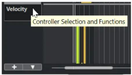 STEINBERG Cubase Artist 13 - Menu Sélection et fonctions de contrôleurs - 1