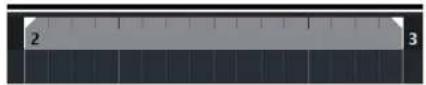 STEINBERG Cubase Artist 13 - Délimiteurs gauche et droit - 1