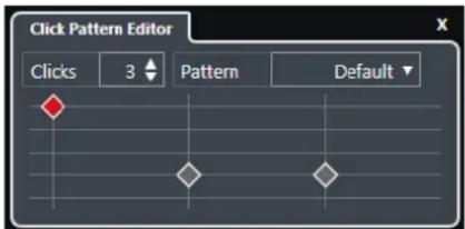STEINBERG Cubase Artist 13 - Patterns de clic - 2
