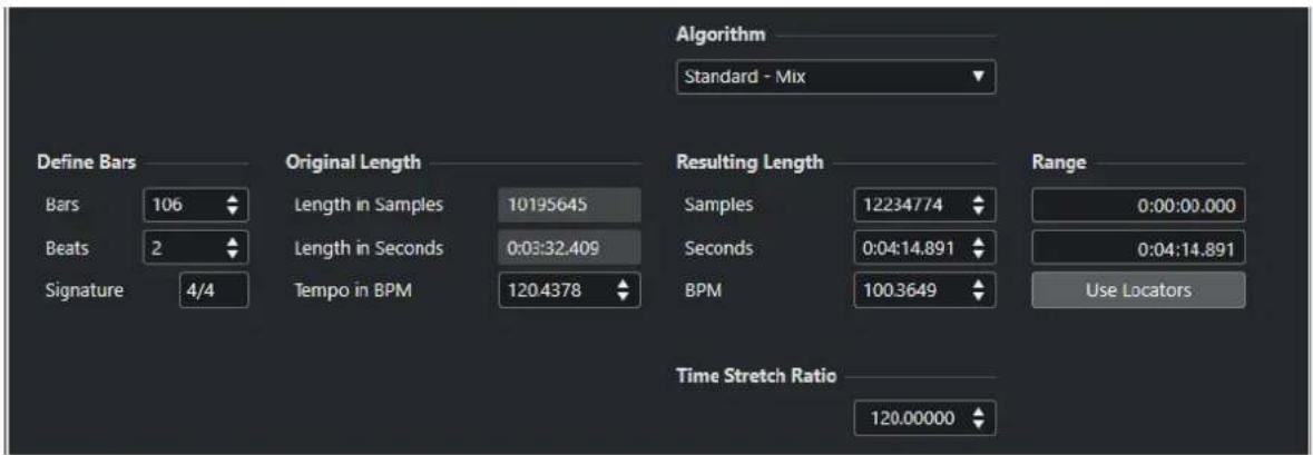 STEINBERG Cubase Artist 13 - Modification de la durée - 1