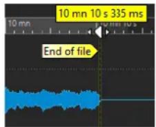 STEINBERG WaveLab Elements 11 - Bornes magnétiques dans les fichiers audio - 1