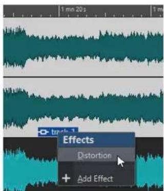 1 min 20 s 1 m Effects Distortion Add Effect