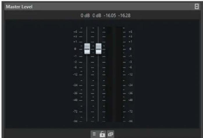STEINBERG WaveLab Elements 11 - Panneau Niveau maître - 1