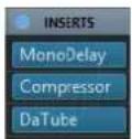 STEINBERG Cubase LE 10.5 - Effets d'insert - 1