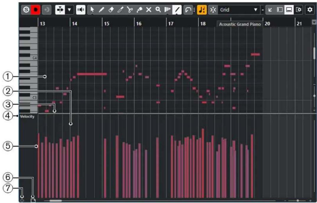 STEINBERG Cubase LE 10.5 - Affichage des contrôleurs - 1