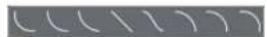 STEINBERG Cubase LE 10.5 - Boutons de formes de courbes - 1