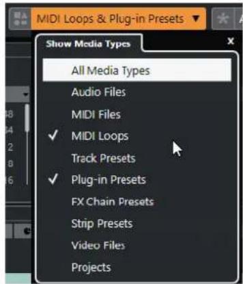 STEINBERG Cubase LE 10.5 - Importer des boucles MIDI - 1