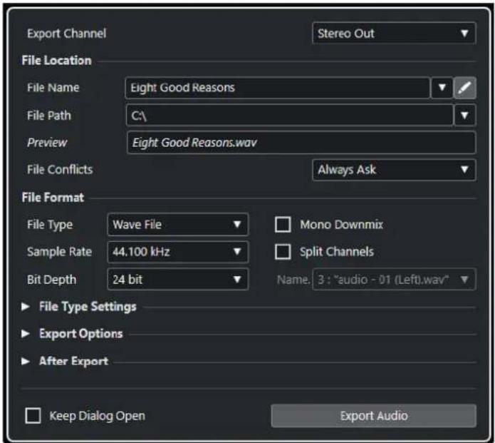 STEINBERG Cubase LE 10.5 - Exporter un mixage audio - 1