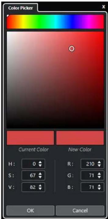 STEINBERG Cubase LE 10.5 - Palette de couleurs - 1