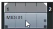 STEINBERG Cubase LE 10.5 - Conteneurs MIDI - 1