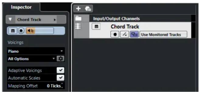 STEINBERG Cubase LE 10.5 - Créer la piste d'Accords - 1