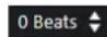 STEINBERG Cubase LE 10.5 - Nombre de temps restants défini dans le fichier audio - 1