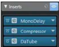STEINBERG Cubase LE 10.5 - Effets d'insert - 3