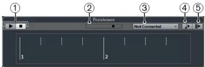 STEINBERG Cubase LE 10.5 - Pré-écoute de fichiers MIDI - 1