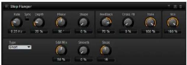 STEINBERG HALion Sonic 2 - Step Flanger - 1