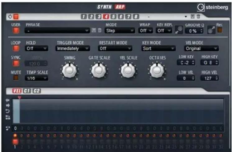 STEINBERG HALion Sonic 2 - 「ARP」ページ - 1