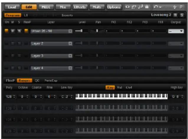 STEINBERG HALion Sonic 2 - Programme bearbeiten - 1