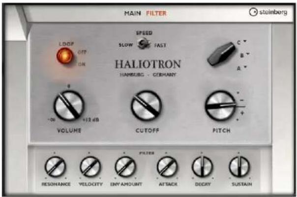 STEINBERG HALion Sonic 2 - La page Filter - 1