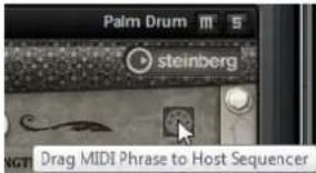 STEINBERG HALion Sonic 2 - MIDI-Phrasen exportieren - 1