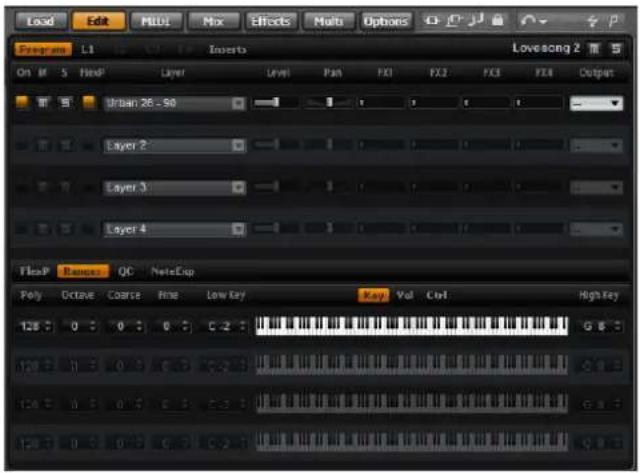 STEINBERG HALion Sonic 2 - プログラムの編集 - 1