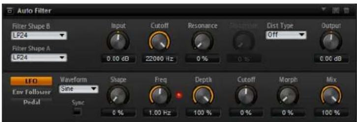 STEINBERG HALion Sonic 2 - Auto Filter - 1