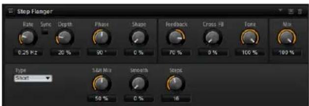 STEINBERG HALion Sonic 2 - Step Flanger - 1