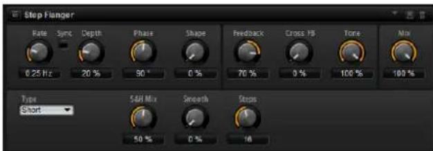 STEINBERG HALion Sonic 2 - Step Flanger - 1