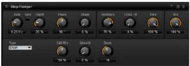 STEINBERG HALion Sonic 2 - Step Flanger - 1