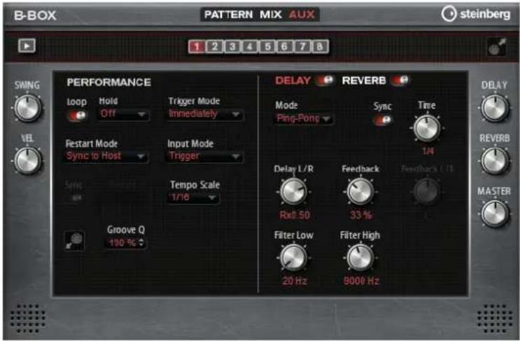 STEINBERG HALion Sonic 2 - The AUX Page - 1