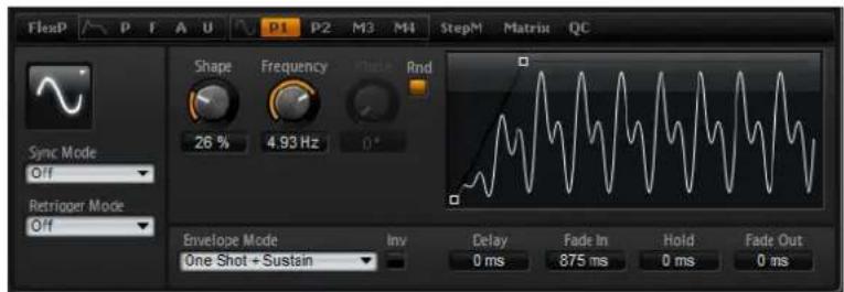 STEINBERG HALion Sonic 2 - Les sous-pages LFO - 1