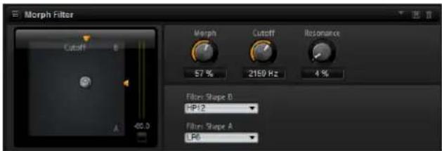STEINBERG HALion Sonic 2 - MorphFilter - 1