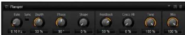 STEINBERG HALion Sonic 2 - Flanger - 1