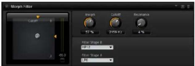 STEINBERG HALion Sonic 2 - MorphFilter - 1