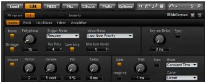 STEINBERG HALion Sonic 2 - The Voice Subpage - 1