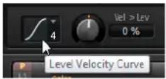 STEINBERG HALion Sonic 2 - Level Velocity Curve - 1