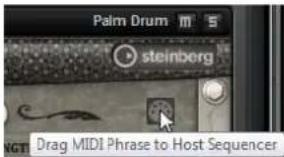 STEINBERG HALion Sonic 2 - Exportation des phrases MIDI - 1