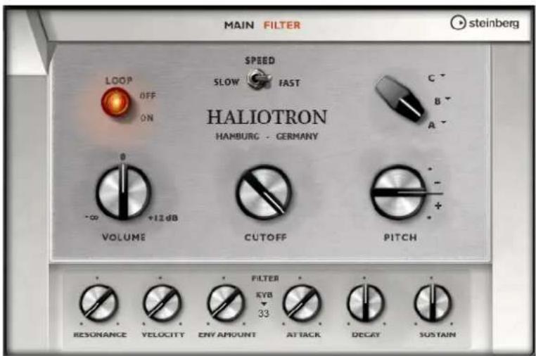 STEINBERG HALion Sonic 2 - 「FILTER」ページ - 1