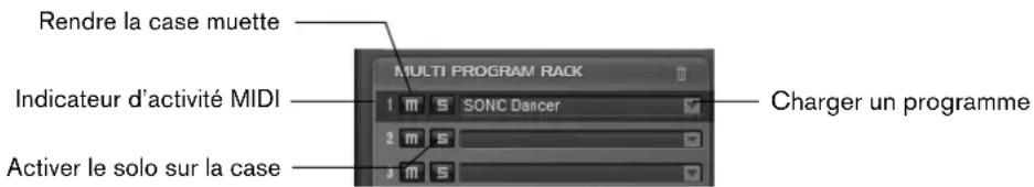 STEINBERG HALion Sonic 2 - Le rack multi-programme - 1