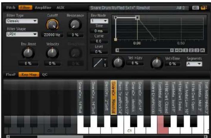 STEINBERG HALion Sonic 2 - Die Filter-Unterseite - 1