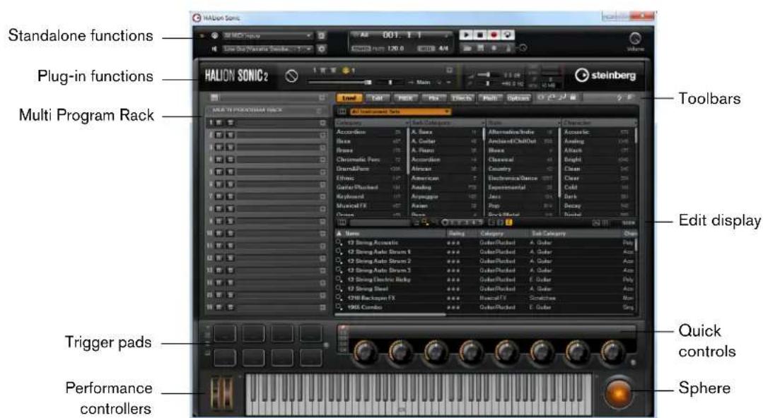 STEINBERG HALion Sonic 2 - HALion Sonic Standalone - 1