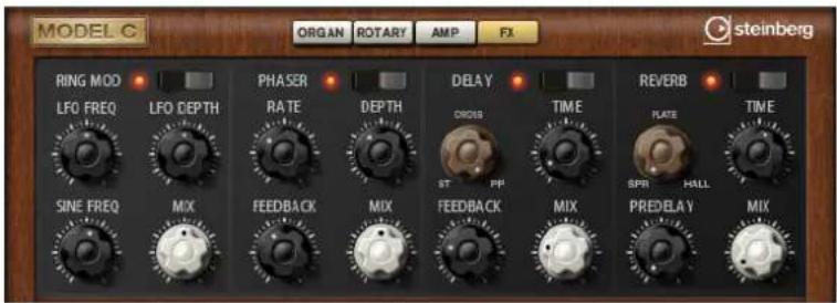 STEINBERG HALion Sonic 2 - La page FX - 1