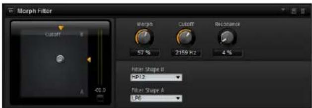 STEINBERG HALion Sonic 2 - MorphFilter - 1