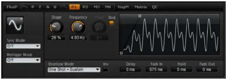 STEINBERG HALion Sonic 2 - The LFO Subpages - 1