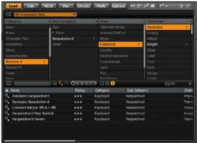 STEINBERG HALion Sonic 2 - MediaBay によるファイル管理 - 1